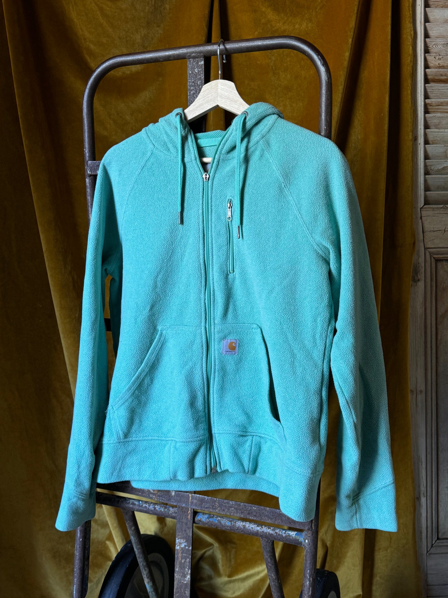 Womens Green Carhartt Hoodie [M]