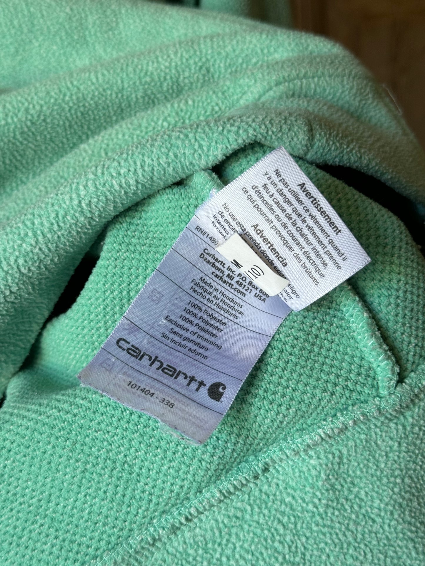 Womens Green Carhartt Hoodie [M]