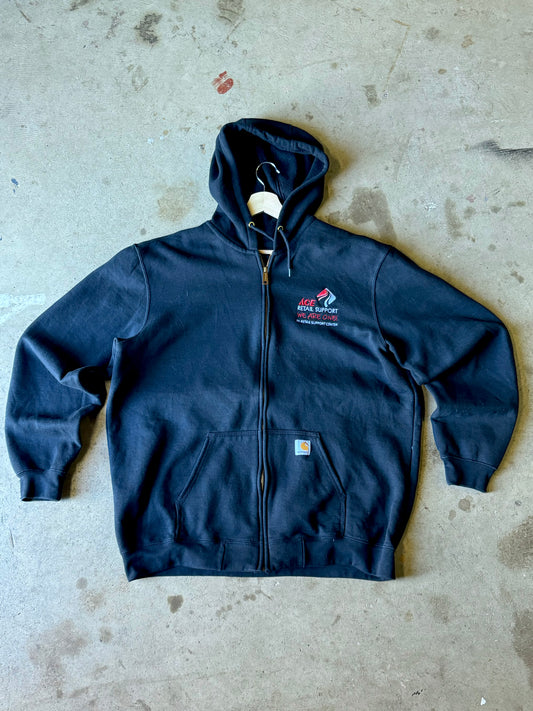 Black Oversized Carhartt Hoodie [XL]