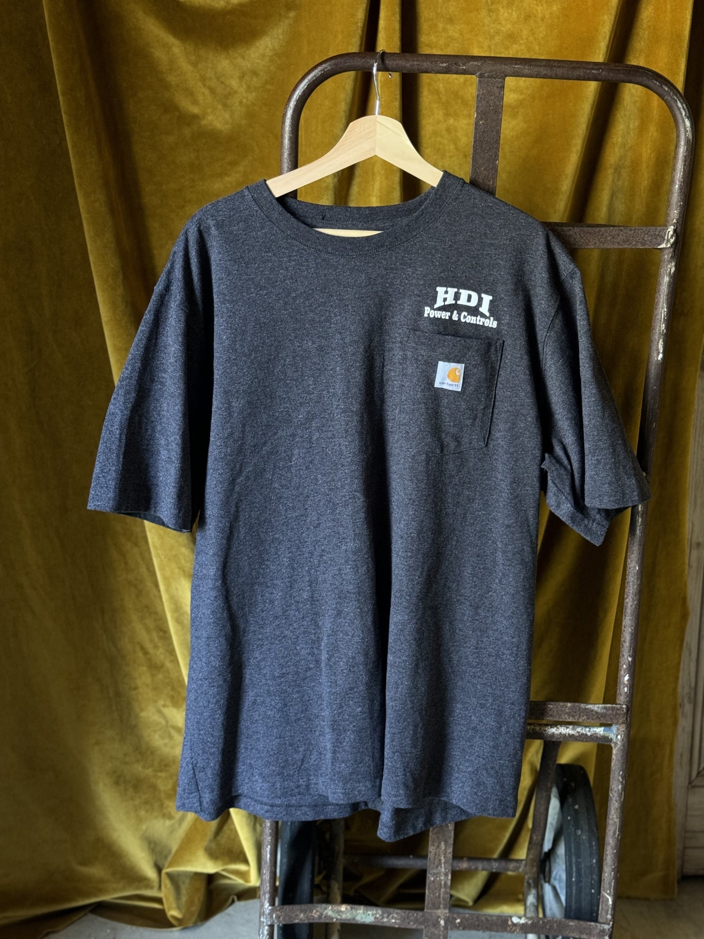 Charcoal Oversized Carhartt Tee [XL]