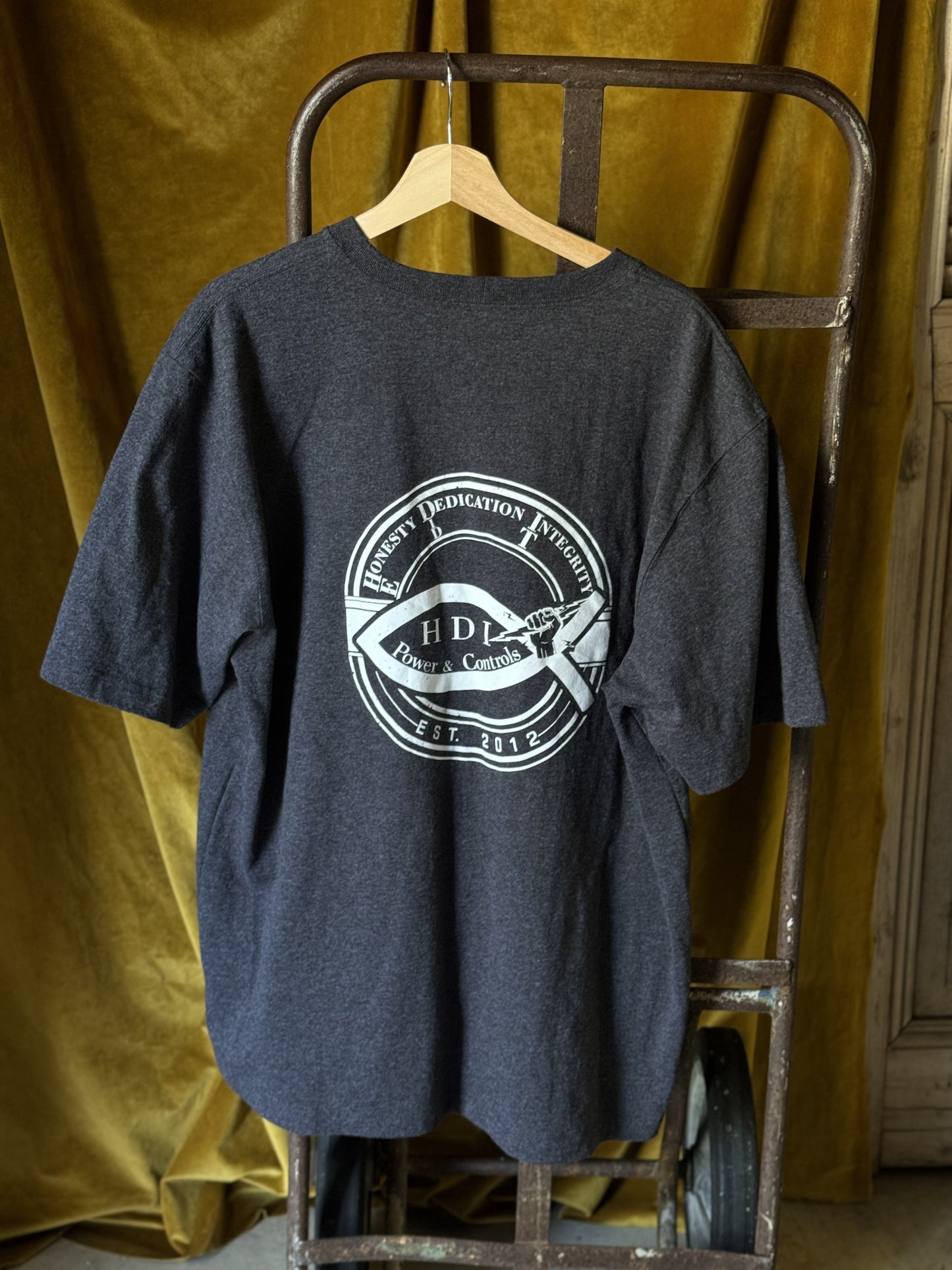 Charcoal Oversized Carhartt Tee [XL]