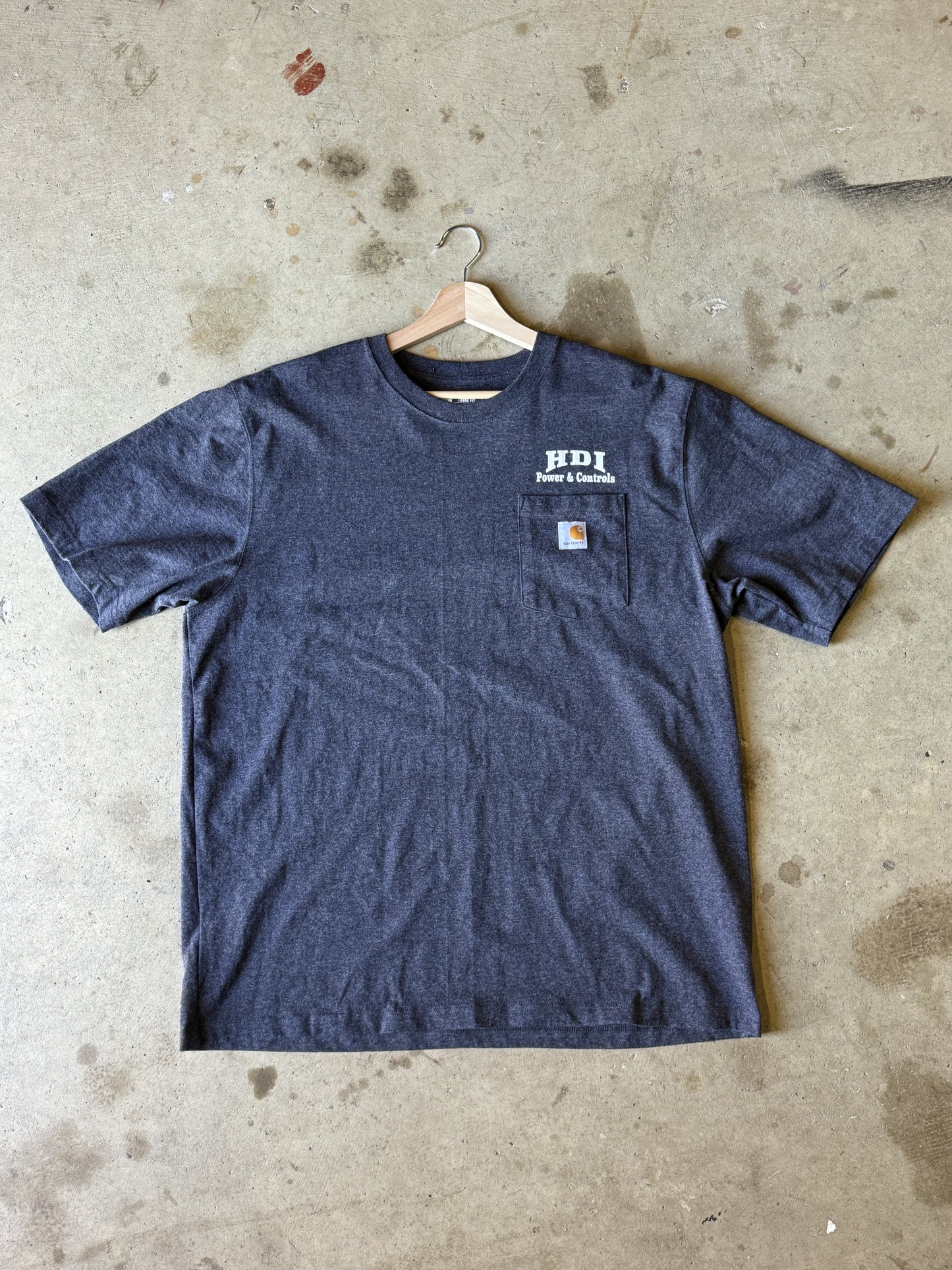 Charcoal Oversized Carhartt Tee [XL]