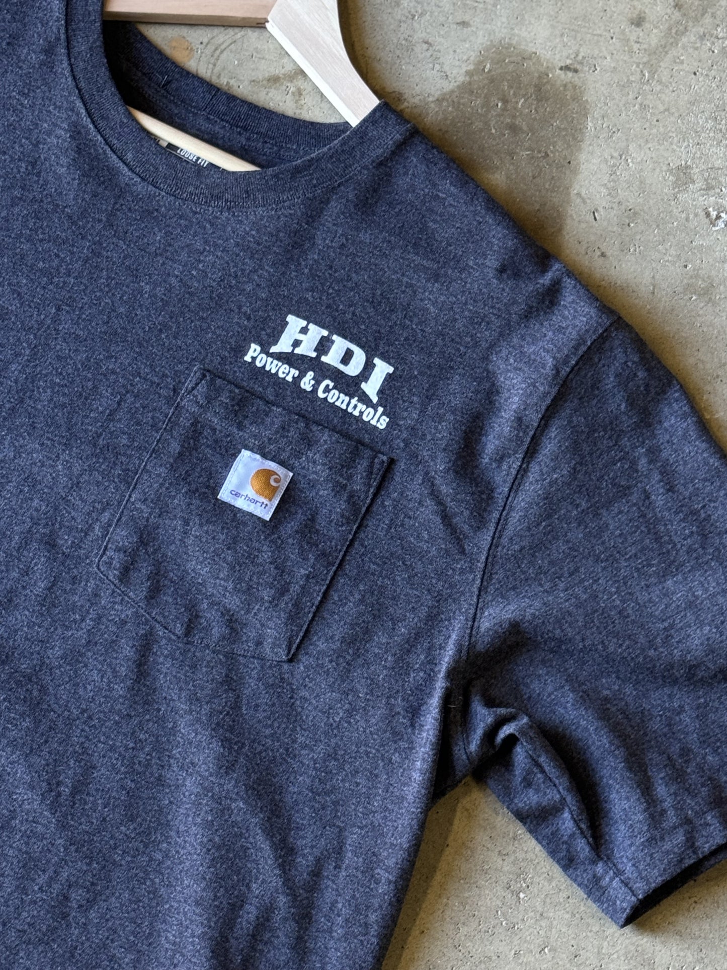 Charcoal Oversized Carhartt Tee [XL]
