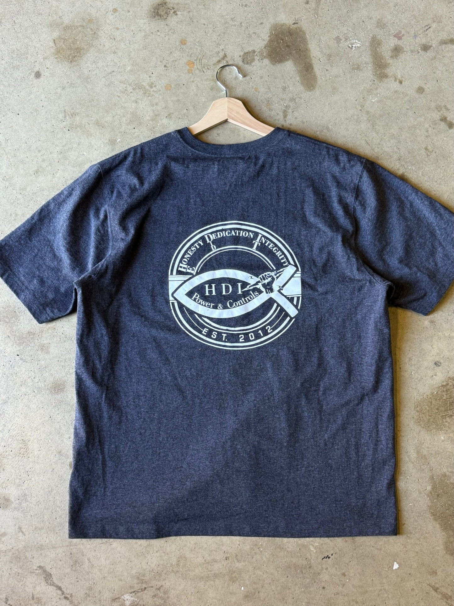 Charcoal Oversized Carhartt Tee [XL]