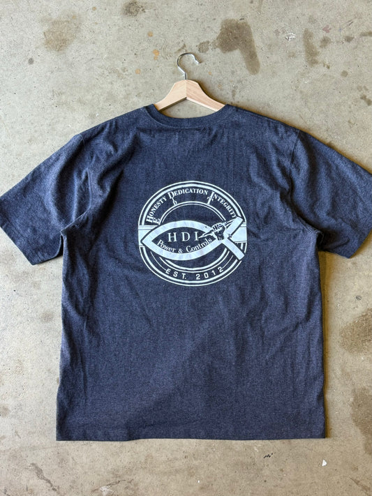 Charcoal Oversized Carhartt Tee [XL]