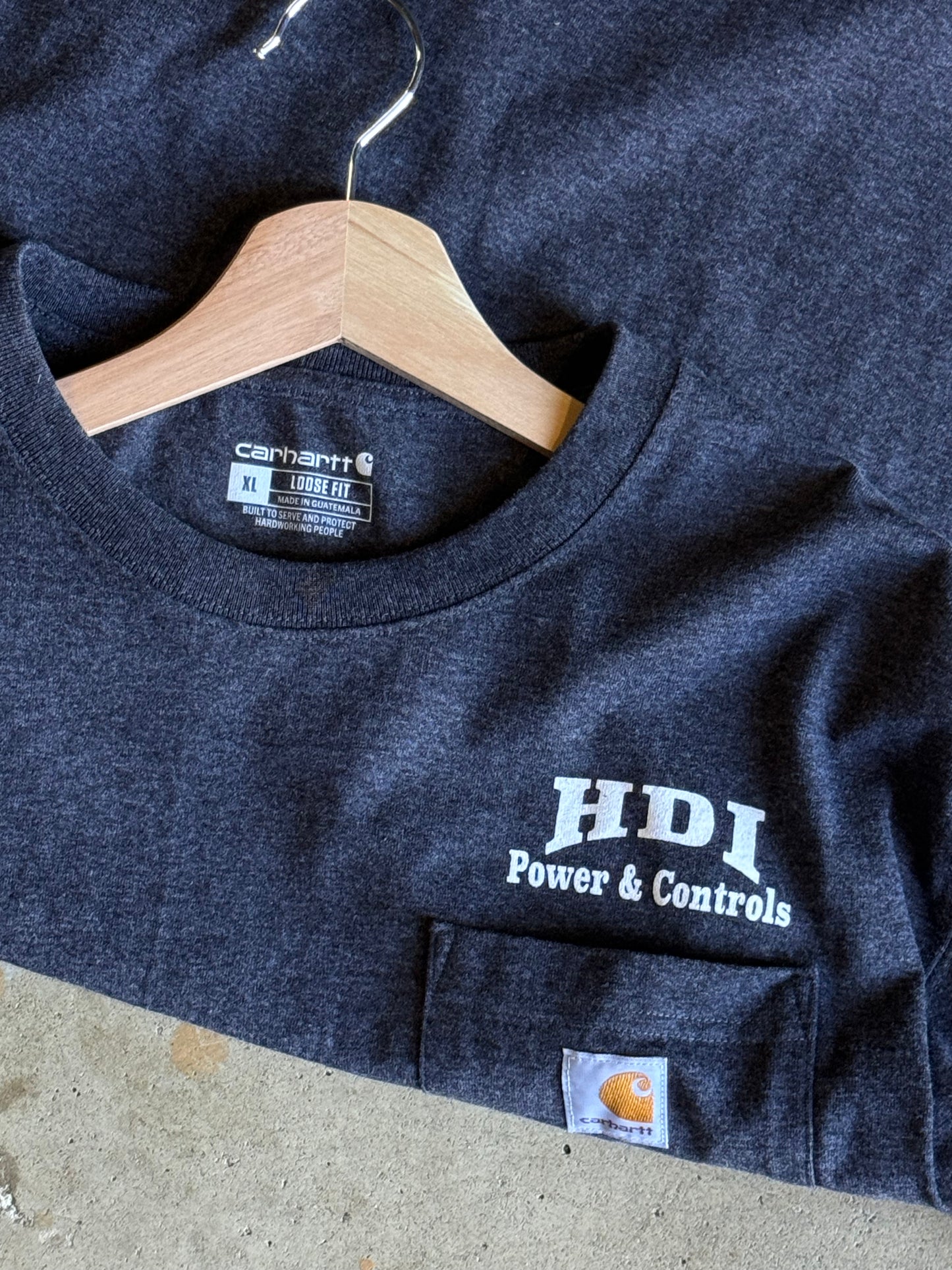 Charcoal Oversized Carhartt Tee [XL]