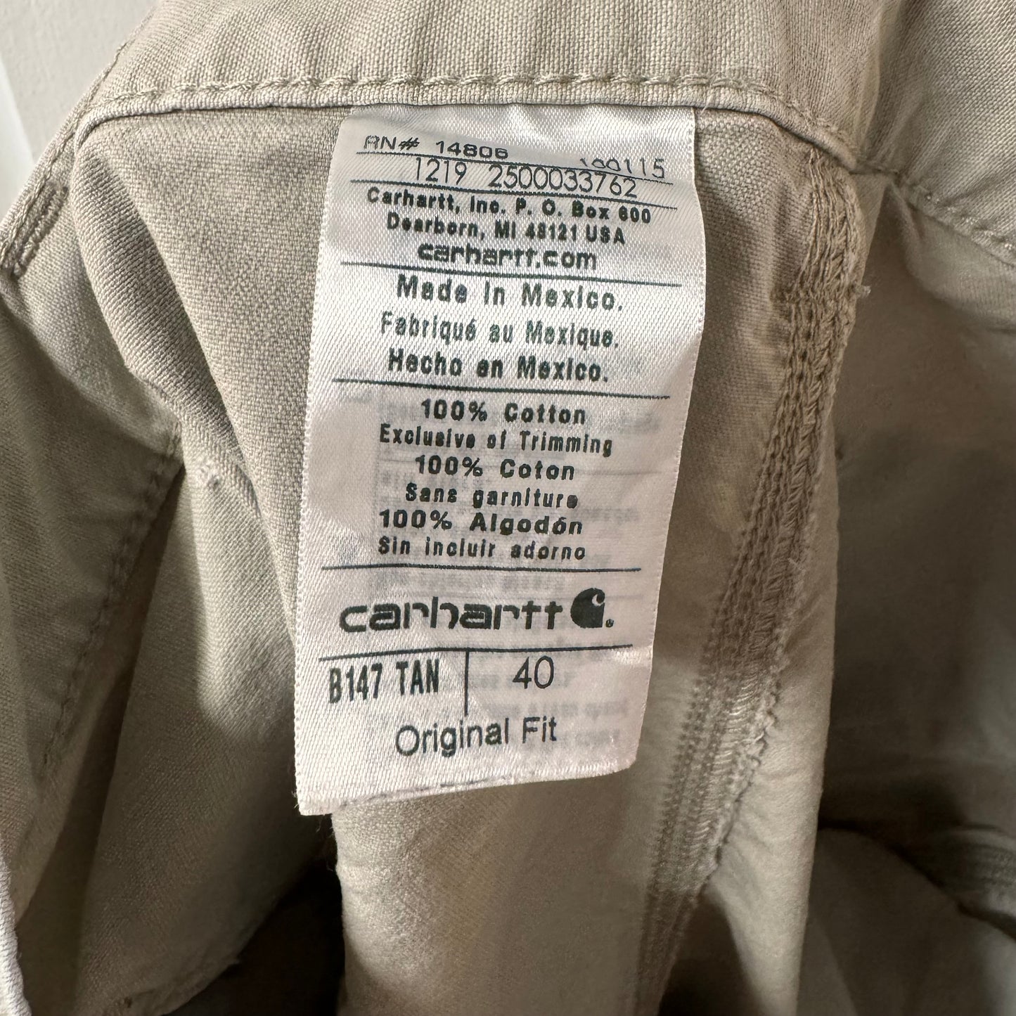 Carhartt Shorts [40"]