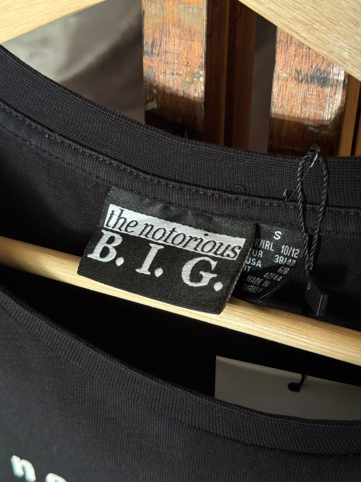 The Notorious BIG Vintage Black Tee [L]