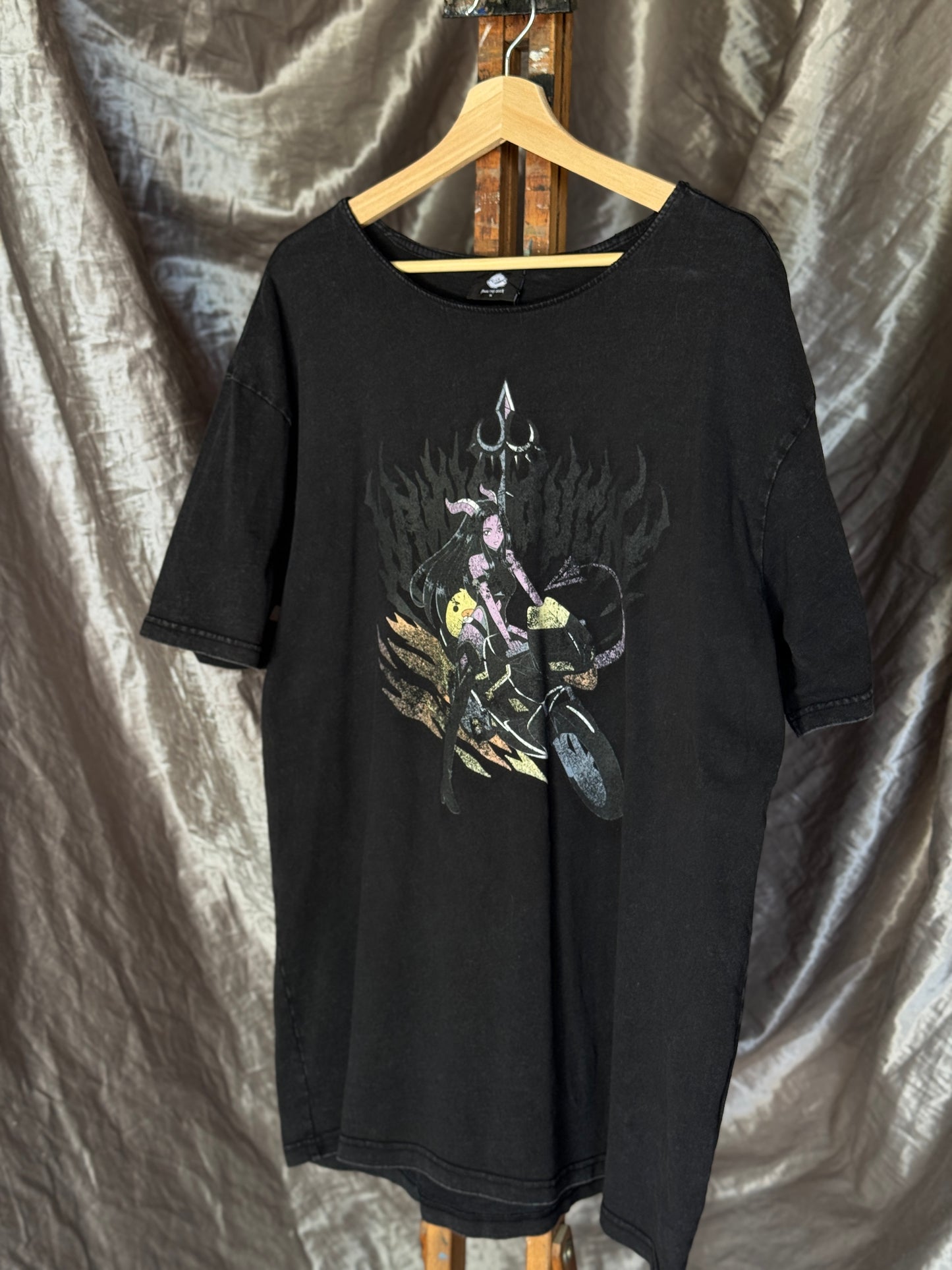 Black Anni The Duck Tee [M - oversized]