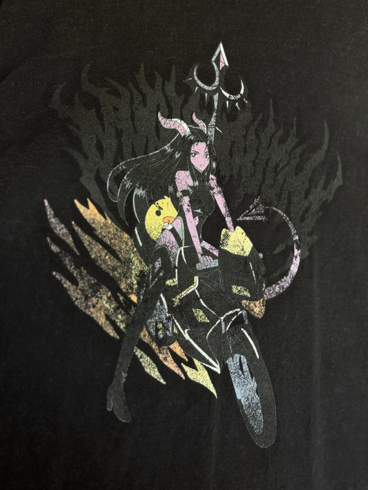 Black Anni The Duck Tee [M - oversized]