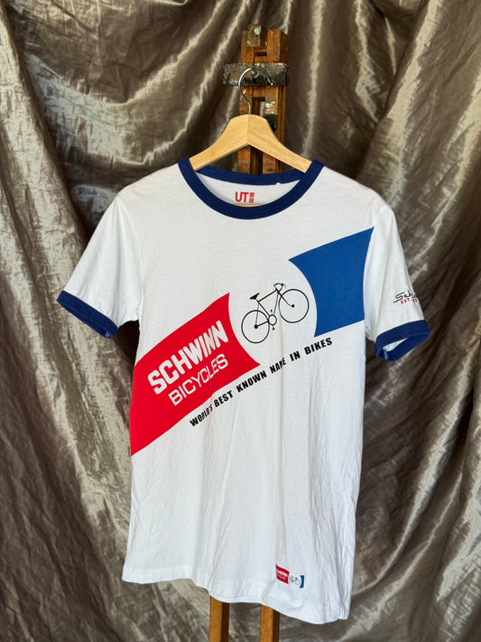 White Schwinn Bicycles Tee [M]