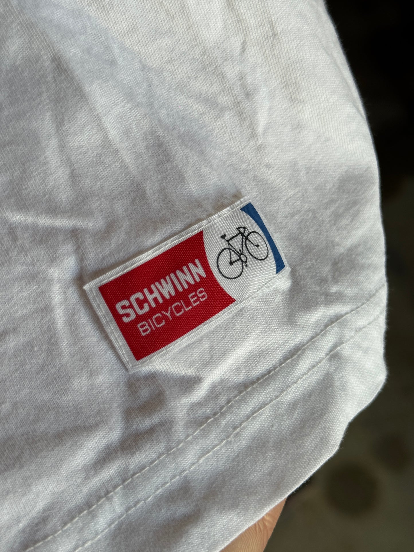 White Schwinn Bicycles Tee [M]