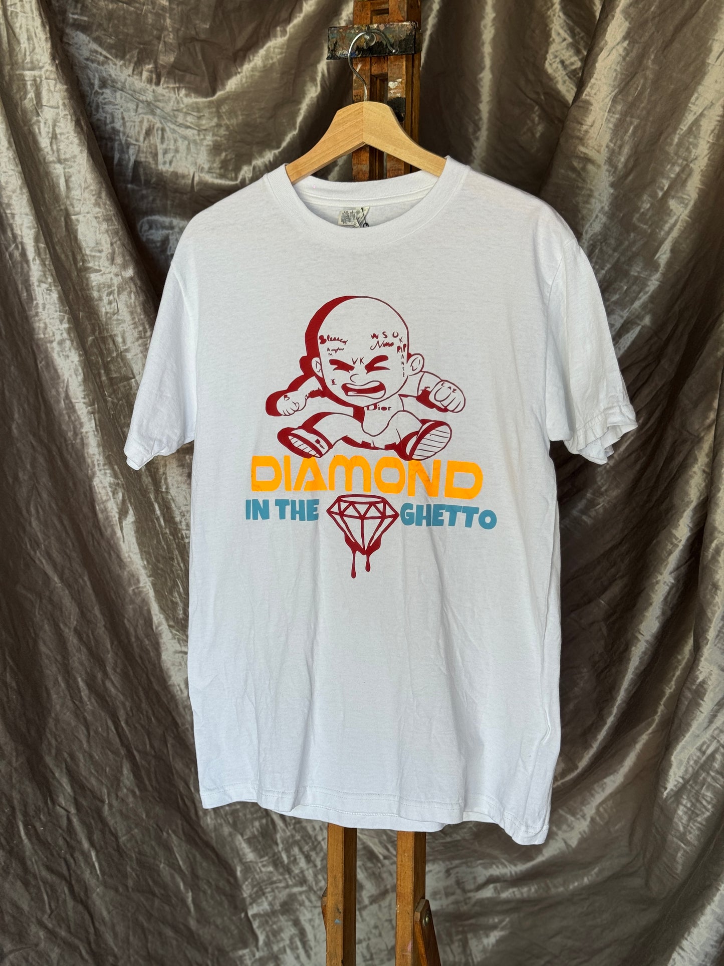 Diamond in the Ghetto White Tee [M]