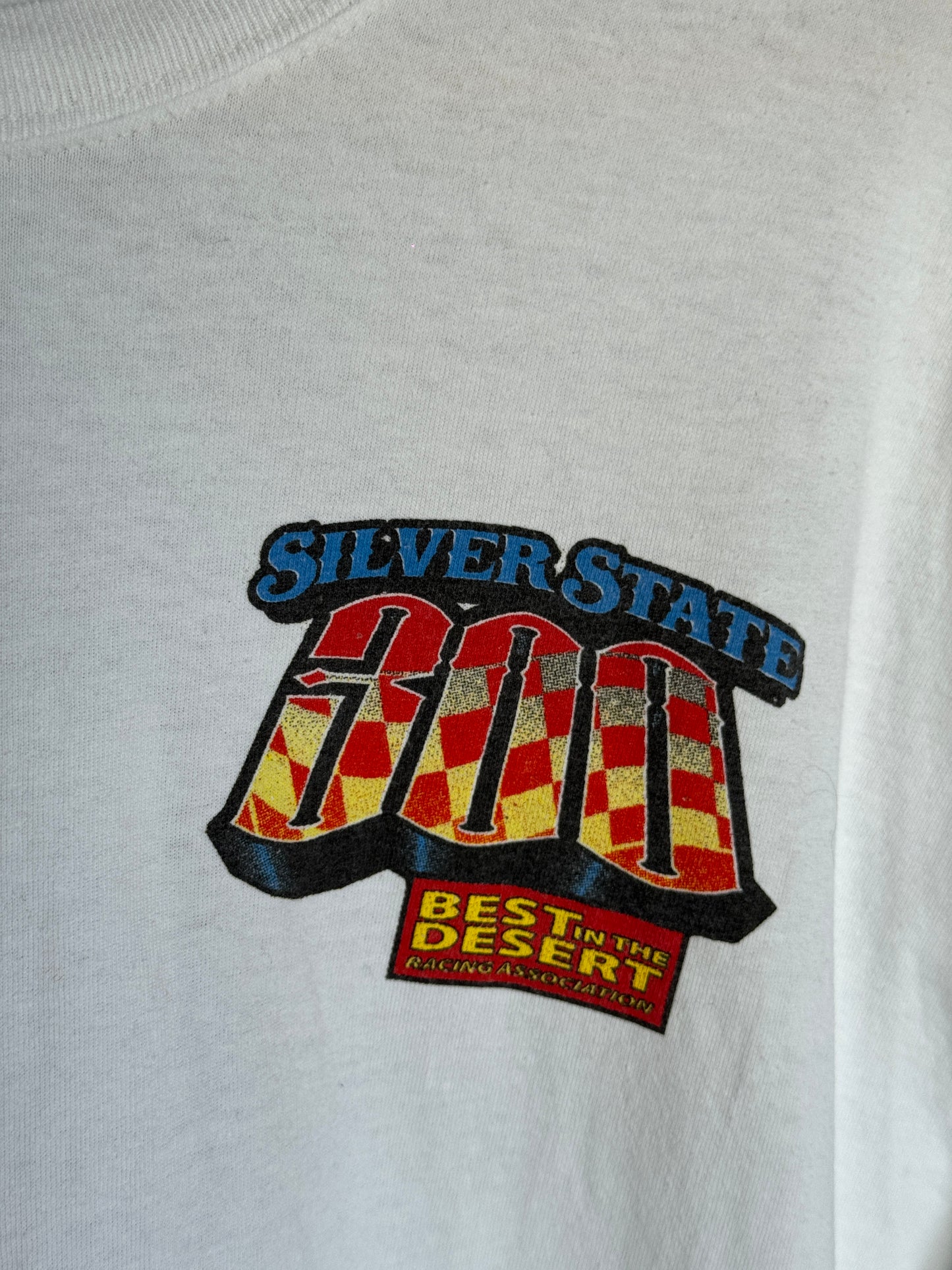Silver State White Tee [XL]