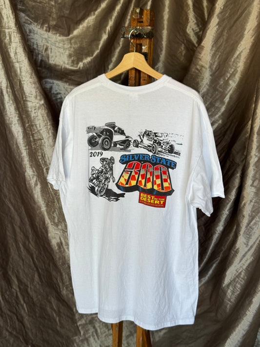 Silver State White Tee [XL]