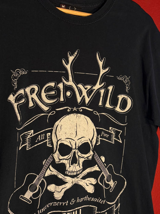 Frei.Wild Skull & Crossbones Graphic T-Shirt [M]